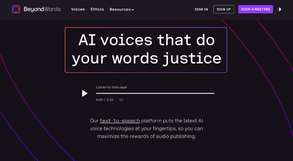 BeyondWords AI