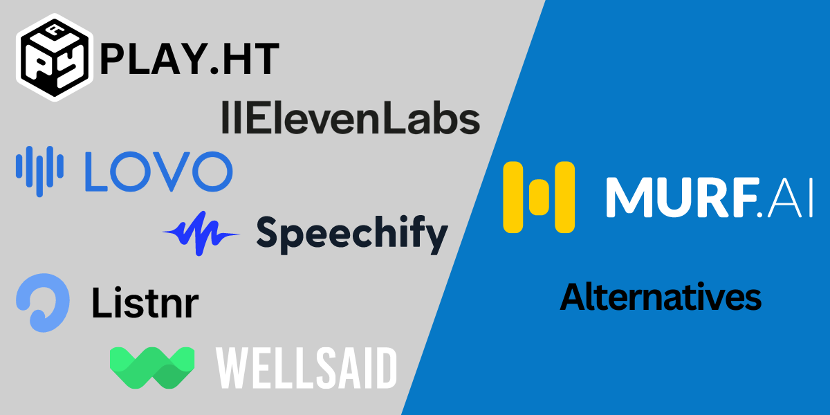 6 Best Murf Ai Alternatives Top Picks For 2024 6 Best Murf Ai Alternatives Top Picks For 2024