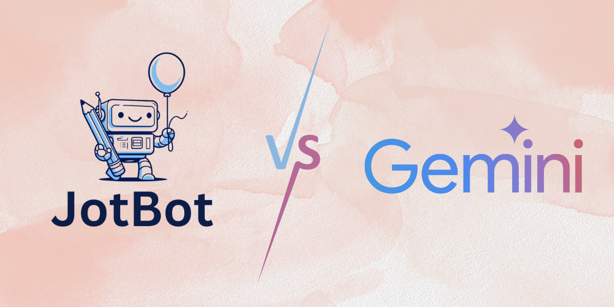 JotBot vs Gemini