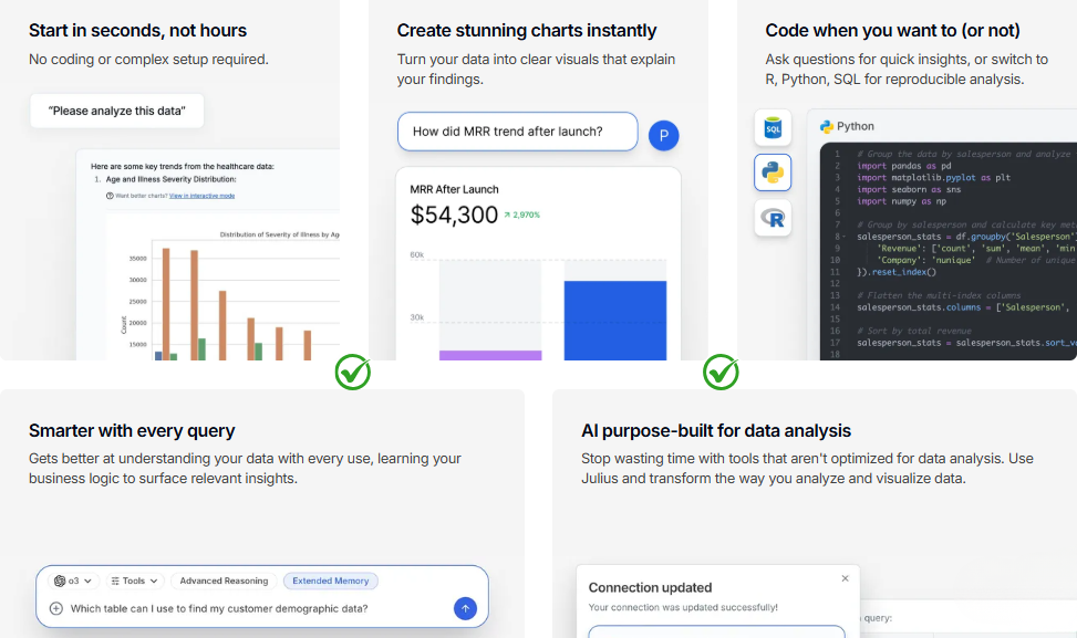 Julius AI Review 2026: Your Best AI Data Wizard? 4 Julius Top Benefits