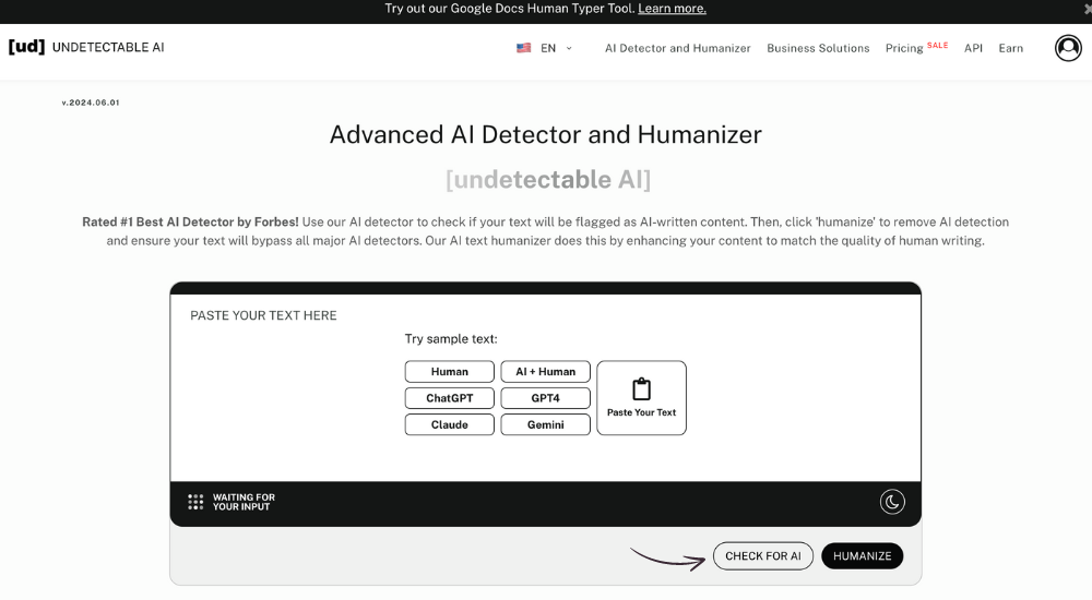 Undetectable AI