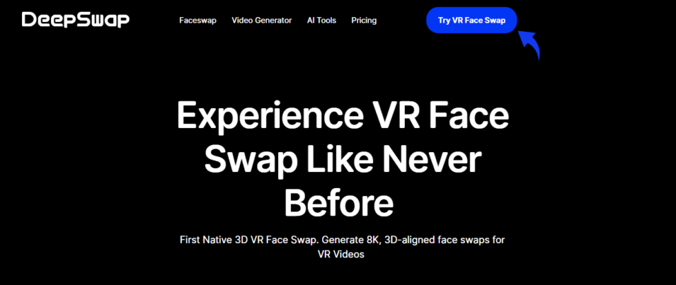 DeepSwap AI 3D VR Face Swap Image