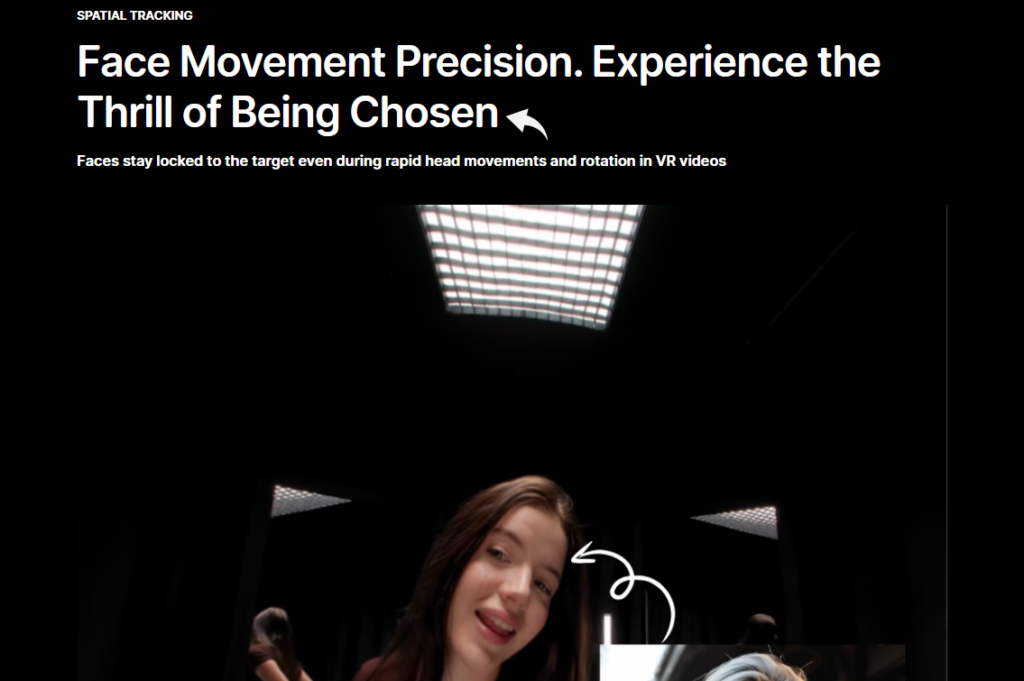 Deepswap Spatial Tracking