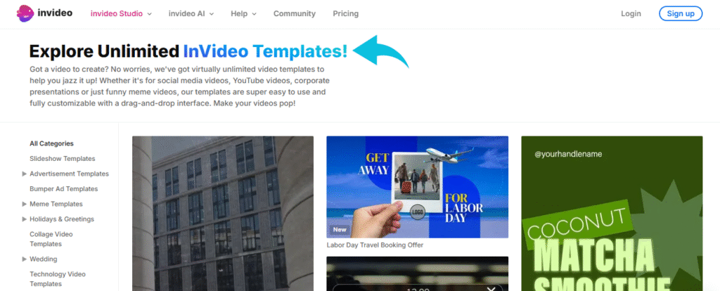 InVideo Review 2025: Should You Use It? 10 InVideo Template Library