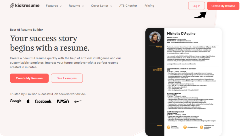 Kickresume Introduction