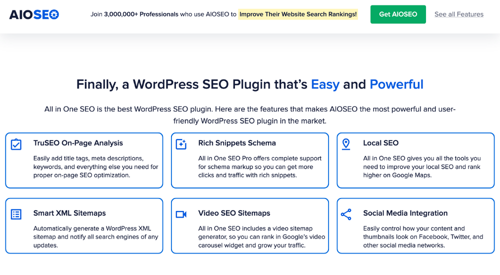 All in One SEO.