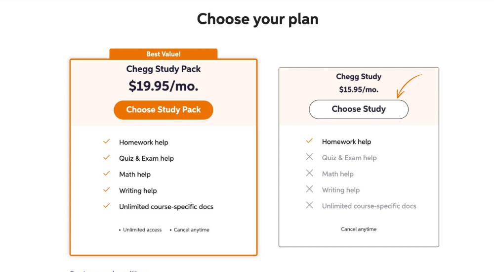 Chegg AI