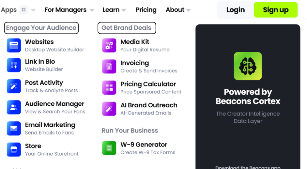 Beacons Log In Beacons AI Review in 2026: Is it a Worthy Marketing Tool?