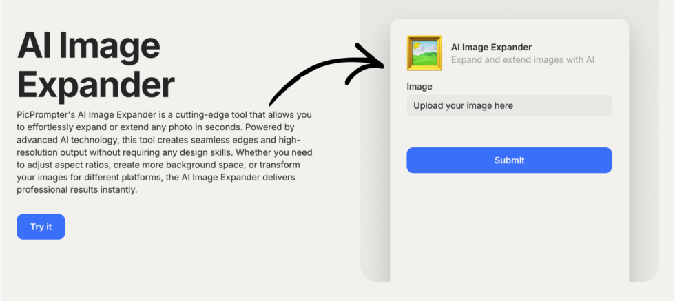 HyperWrite AI Image Expander