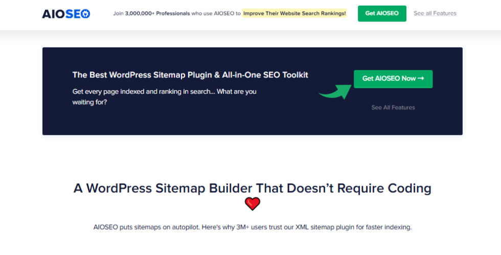 All in One SEO Smart XML Sitemaps Image