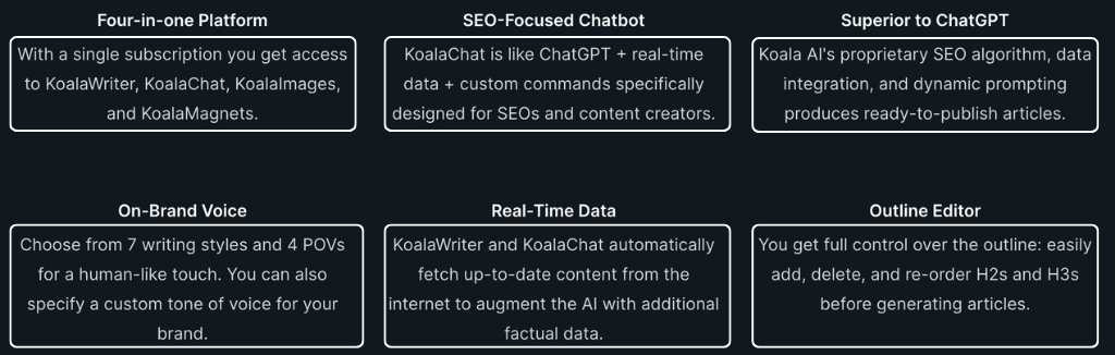 Benefits of Koala AI