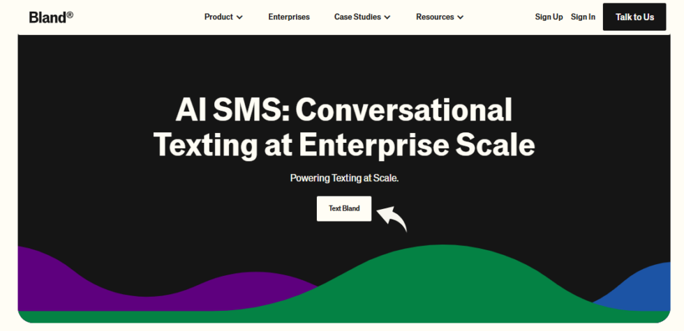 I Used Bland AI for Sales Calls — Honest 2026 Review 9 Bland AI Custom AI SMS Image