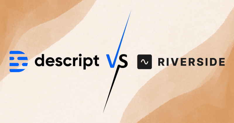 Descript vs Riverside: The Ultimate Comparison in 2025 3 Descript vs Riverside