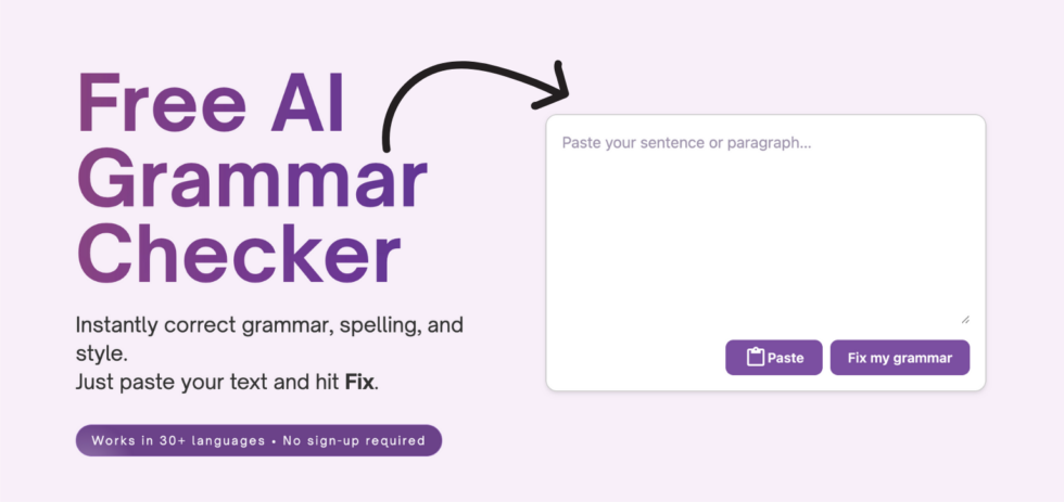 Paragraph AI Free AI Grammar Checker Image