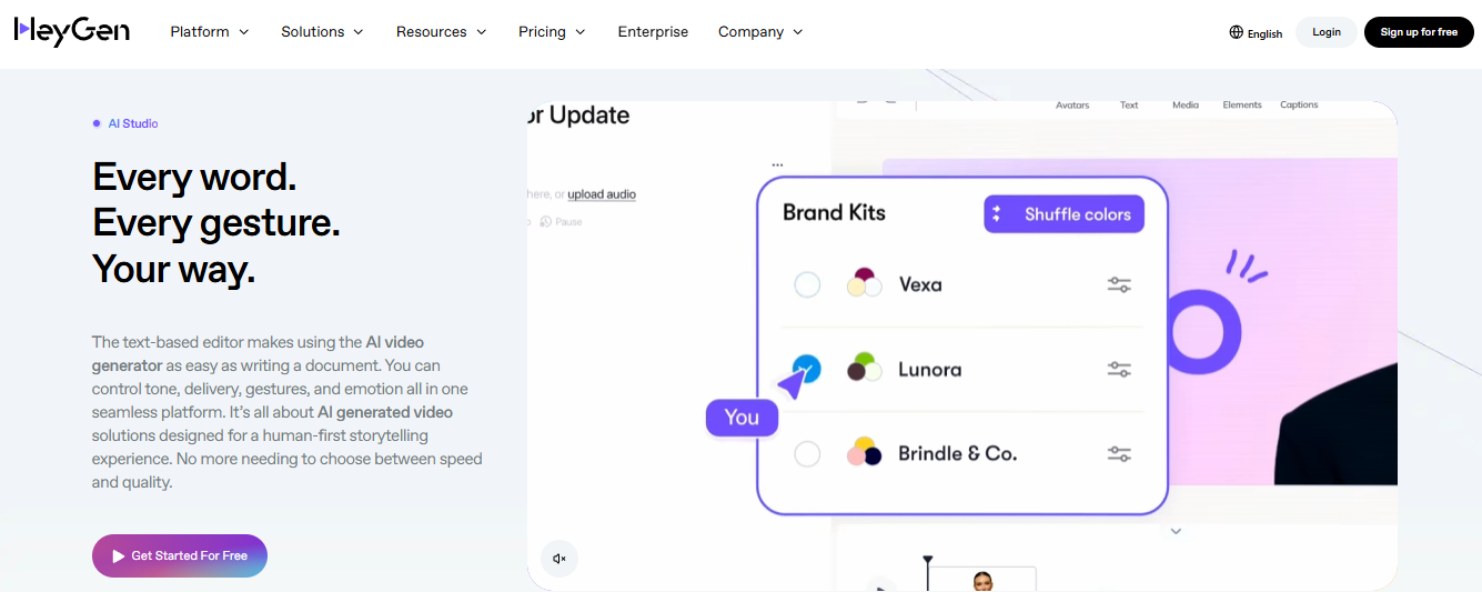 Heygen Comprehensive AI Toolset