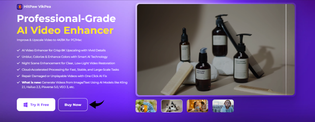 Hitpaw AI Video Enhancer
