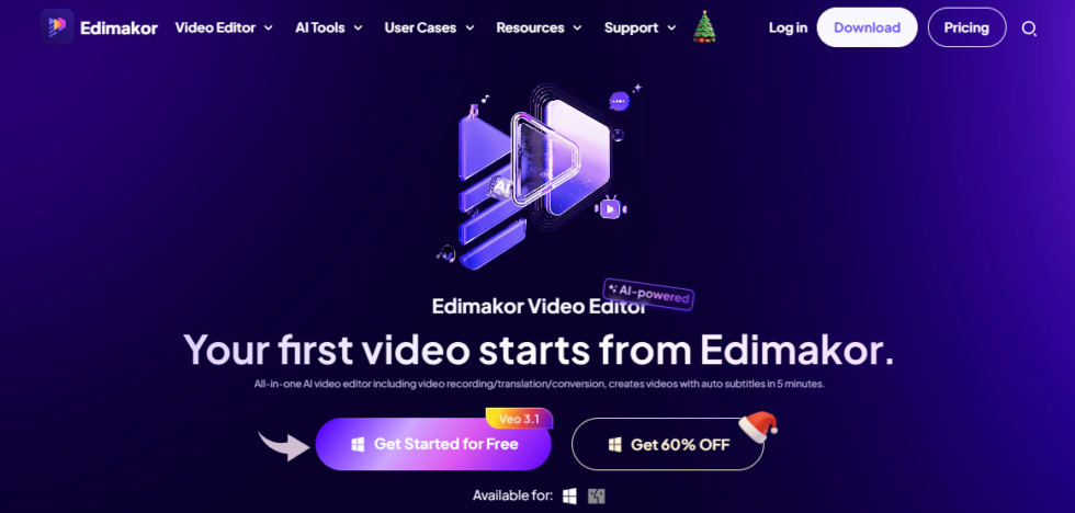 HitPaw Edimakor Video Editor Image