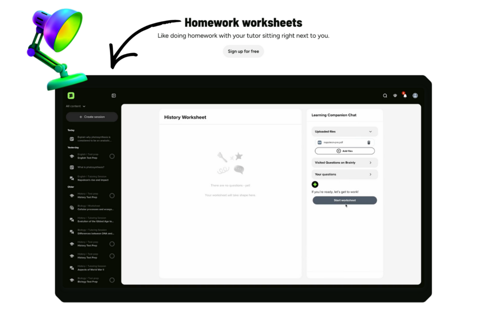 Brainly Homework Worksheets