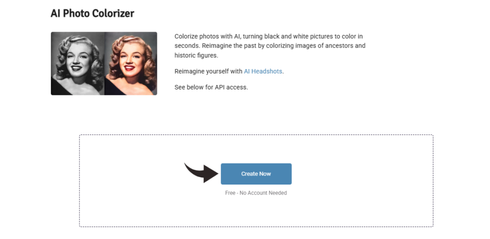 Hotpot AI Photo Colorizer Image