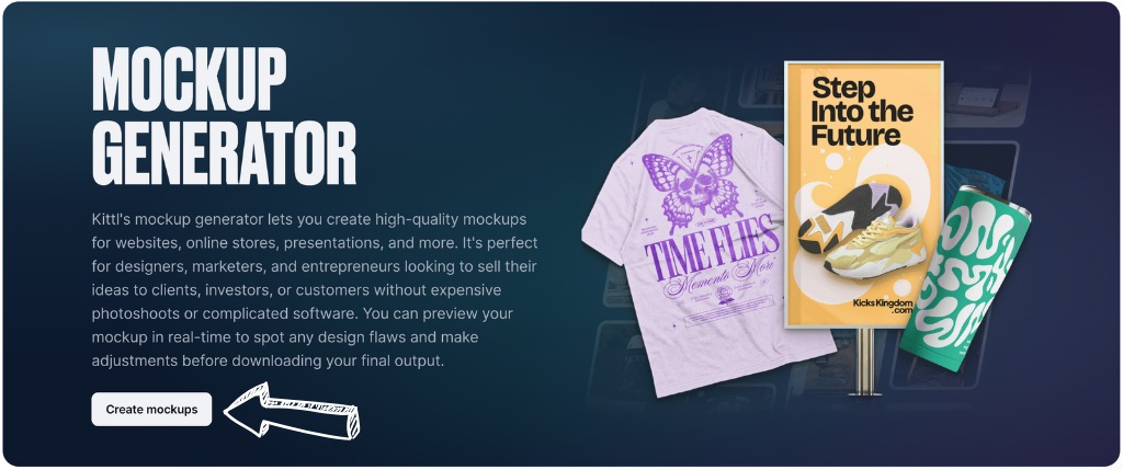 KITTL mockup generator