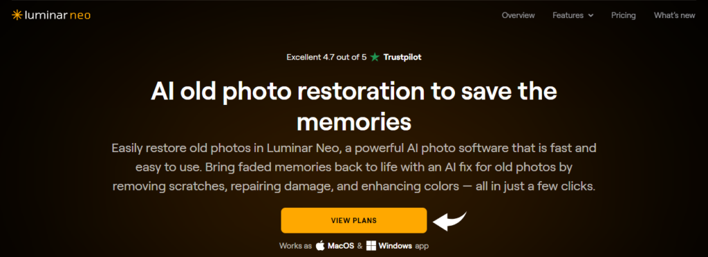 Luminar Neo AI Review 2026: Pro Results in One Click? 11 Luminar Old Photo Restoration