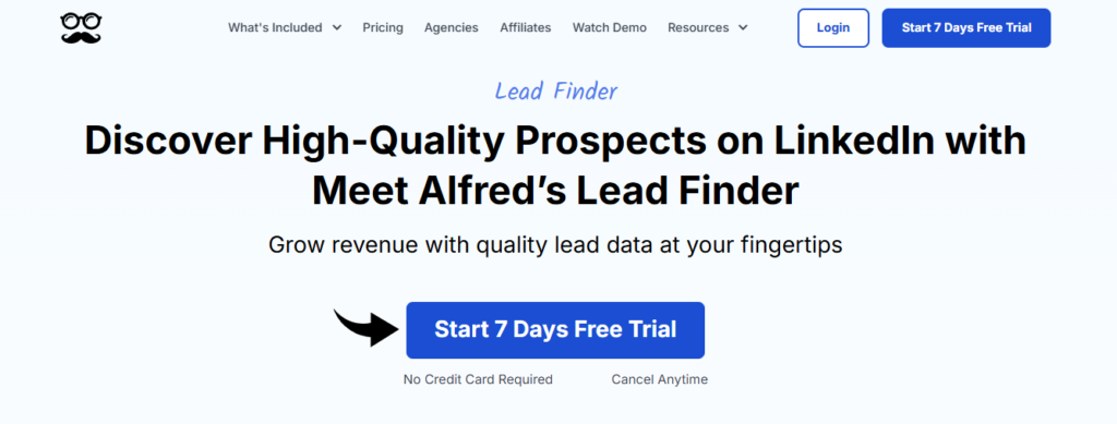 Meet Alfred Lead Finder