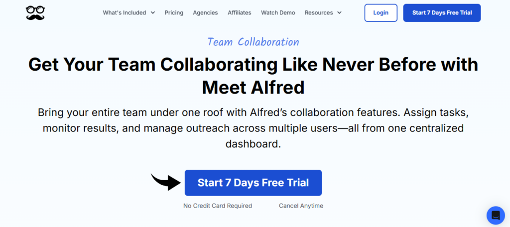 Meet Alfred Team Collaboration