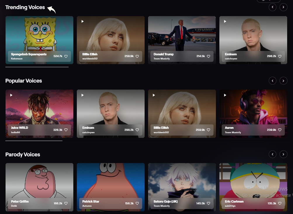 Musicfy Top benefits