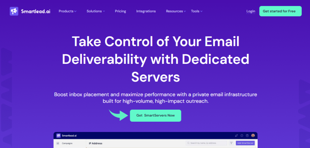 Smartlead Dedicated Servers