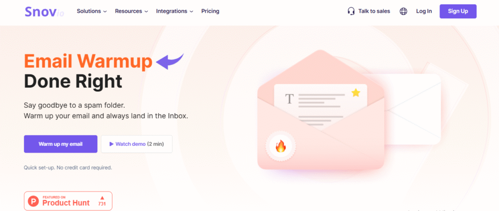 Snov Email Warm-up