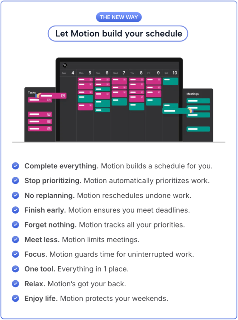 Top benefits Motion AI