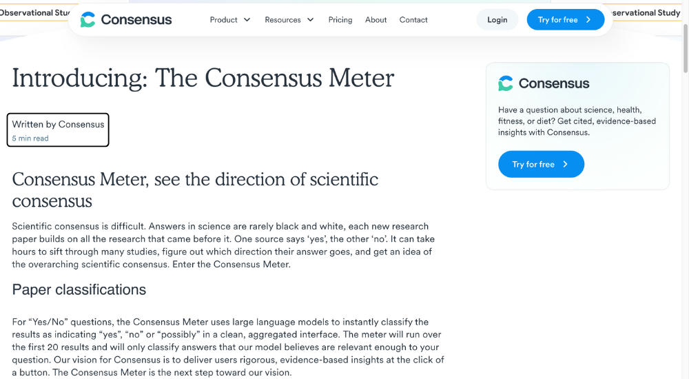 Consensus AI