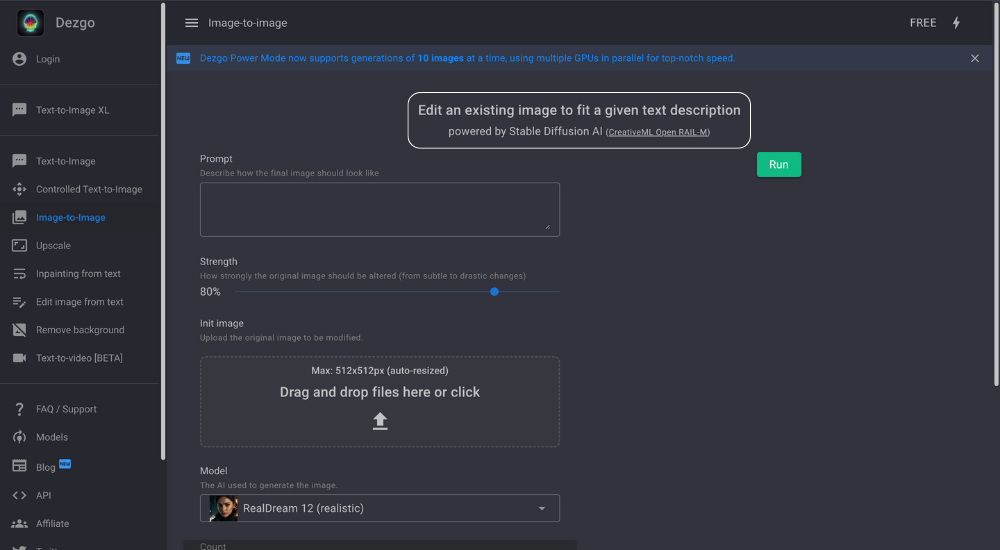 Dezgo AI