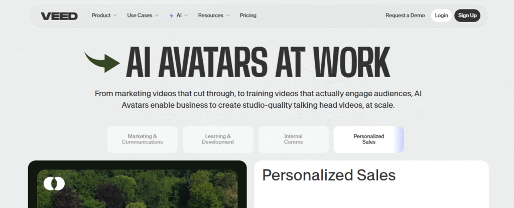 Veed AI Avatars