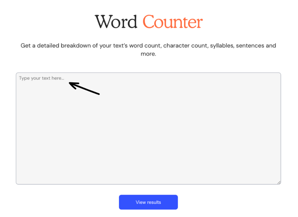 winstone AI Word Counter
