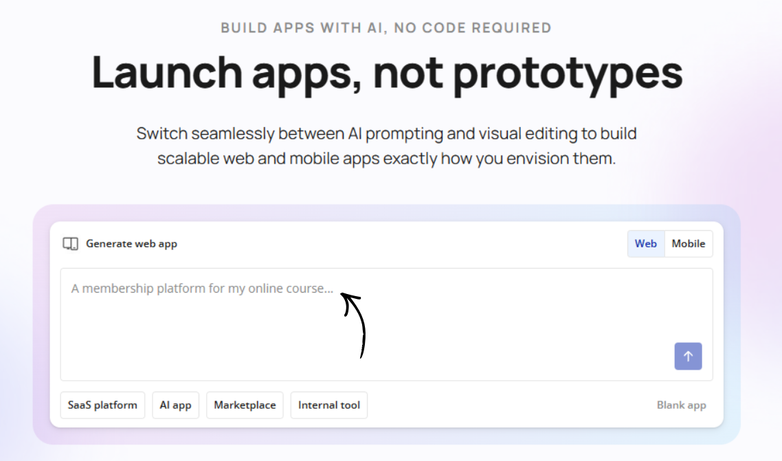 Bubble AI App Generator