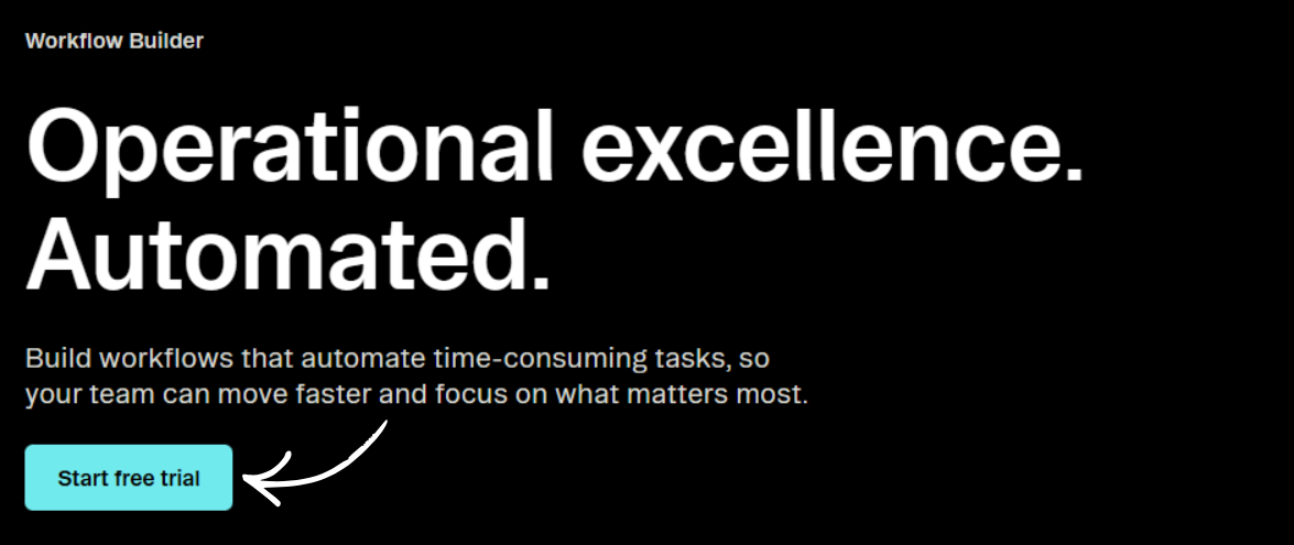 Glide Apps Workflow Builder