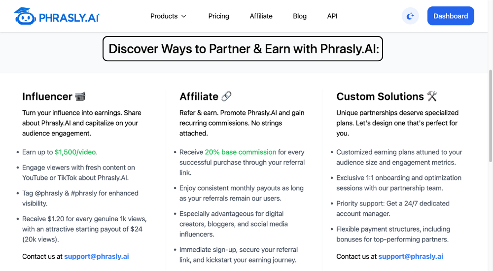 Phrasly AI