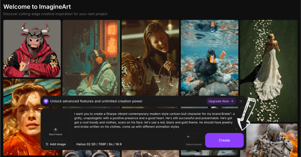 imagine ai text to video