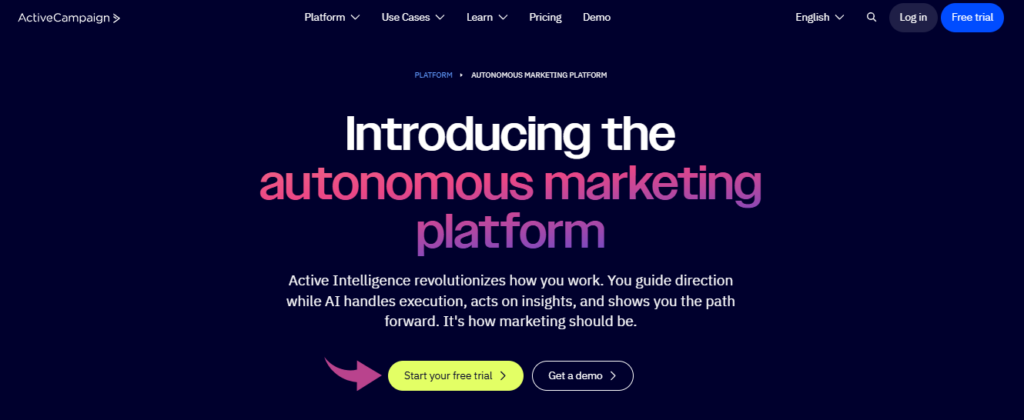 Activecampaign Autonomous Marketing