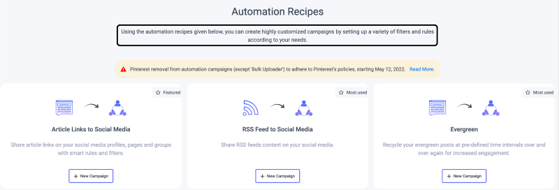 Automation with ContentStudio