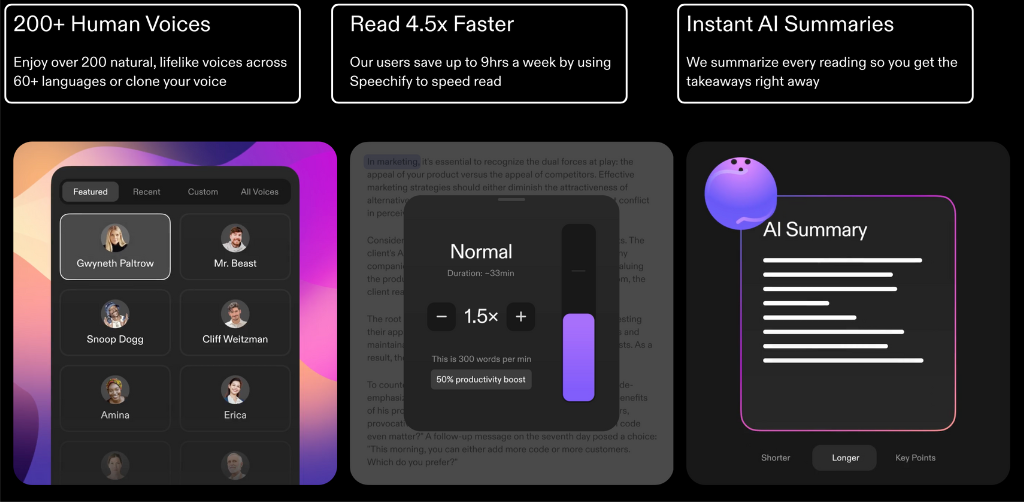 Speechify Review in 2024: Best AI Voice Generator? 4 Benefits of Spechify