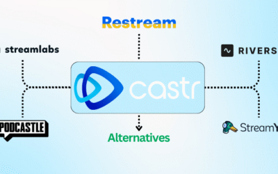 7 Best Castr Alternatives: Better Live Streamings in 2025?