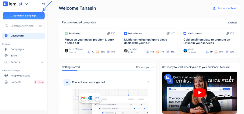 Create you new post