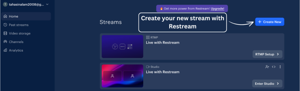 Personal Experience with Restream