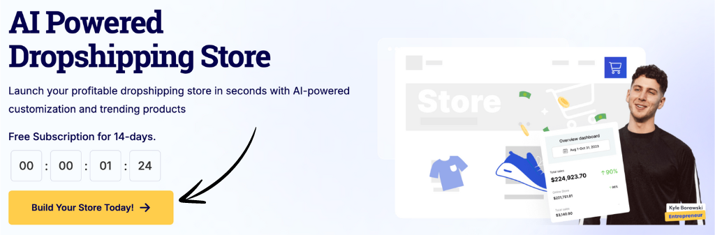 Dropshipping store of spocket