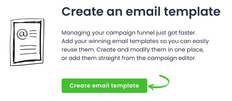 Email Template in Woodpecker