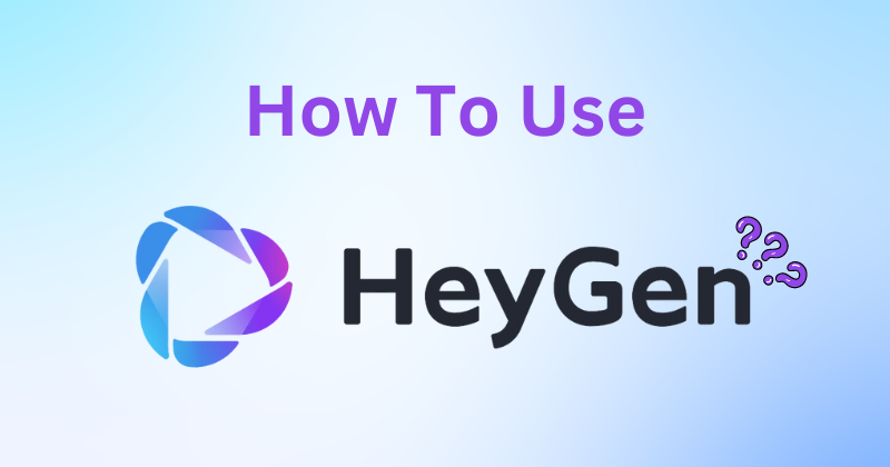 HeyGen 사용 방법