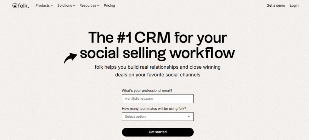 Folk Social Selling