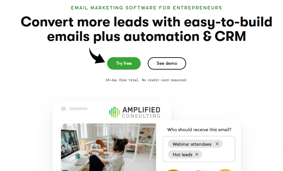 Keap EMAIL MARKETING